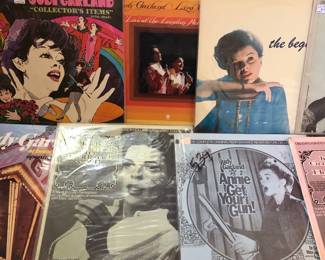 About one third of the Vintage, Rare or Classic Judy Garland Recordings. (The Sleeves don't look clear 'cause they have plastic covers on)
