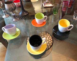 Cute Multi Color Tea Cups
