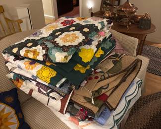 Quilts will be negotiable.