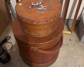 Antique firkins.