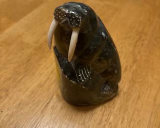 Inuit art walrus.