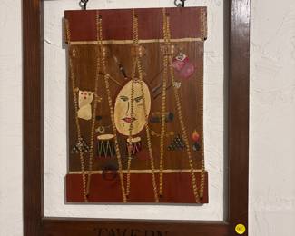Hand made tavern sign.