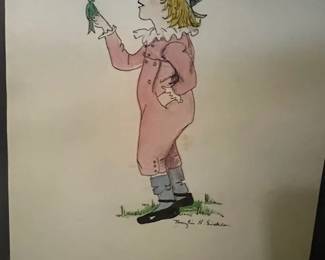 Marilyn R. Erickson water color