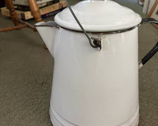 Antique enamelware