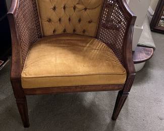 Caned chair