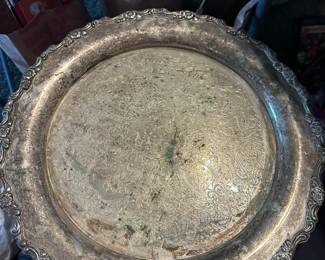 Oneida silver platter