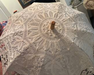 Battinburg lace umbrella 