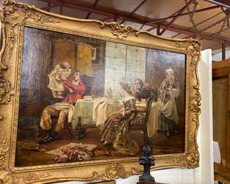 Beautiful 19th century oil on canvas