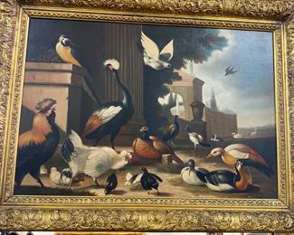 19th century oil on board This large painting, Is at Benny, Jack’s !