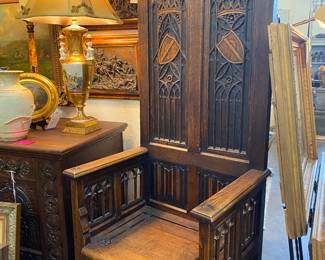 Beautiful solid built 19th century French chair