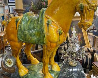 Very large terra-cotta horse Chinese