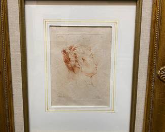 Antoine Watteau Etching