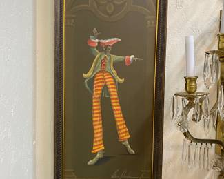 Vitoria Splendore Artist, there are two of these oil on canvases