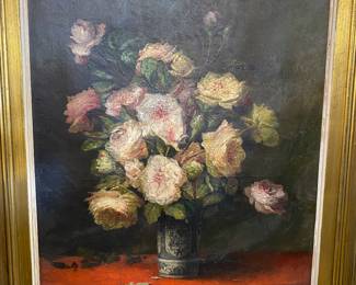 Aug. Van de Waele Dutch oil on canvas signed and dated 1886