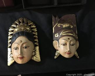 Hand Carved Balinese Mythology Figures