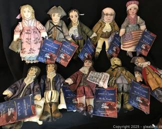 Hallmark American Spirit Dolls with State Quarters