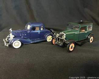 1930 Coach and 1933 Chevy Passenger Coupe