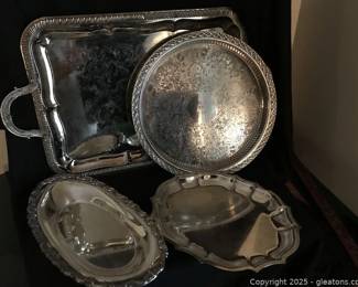 4 Pieces of Silverplate