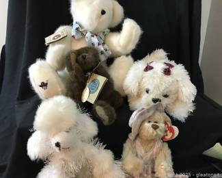 Bears and Dog Plush