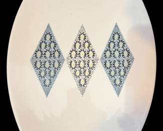 MCM Iroquois China Blue Diamon Serving Tray