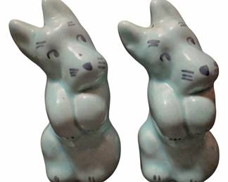 Vtg Scottish Terrier Salt Pepper Shakers