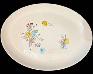MCM Stetson Creation Serving Platter