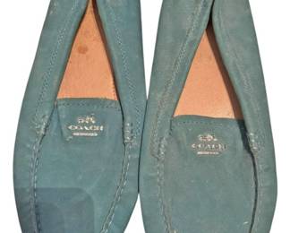 Coach Suede Nancy Loafter Driver Shoes