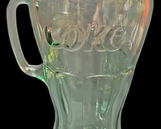 Vintage CocaCola Indiana Glass Pitcher