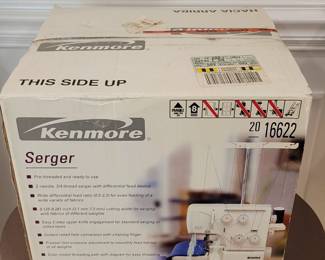 Serger sewing machine 