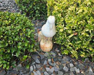 Very heavy concrete garden art $30