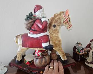 Large Santa rocker, hand shown for size comparison
$25