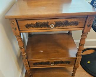Hitchcock accent table $200