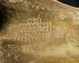 I wish I aged is good as this dog statue maybe if we multiplied our years like they do for dogs I would look just as good