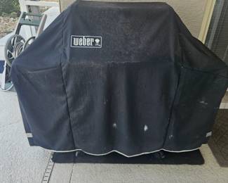 Weber grill $200 with cover 