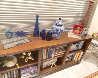 solid wood console