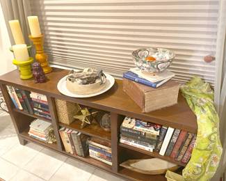 solid wood console