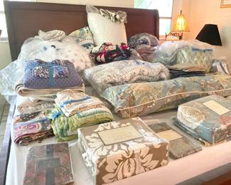 Bedding -- Pottery Barn, Company Store and more. 