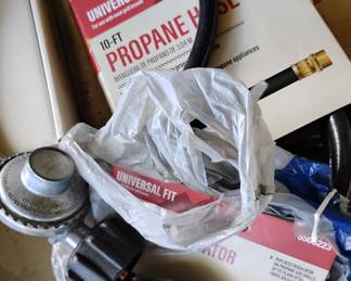 Propane tank connectors and hoses