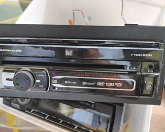 Car stereo CD player