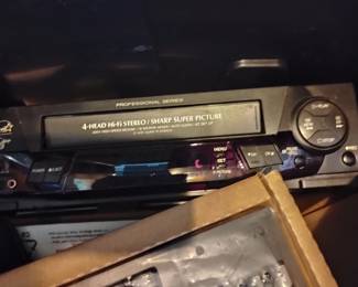VHS Player in mint shape