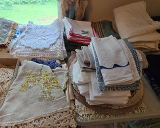 Many linens