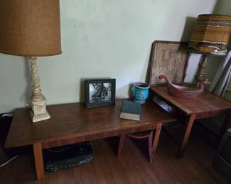 Lane coffee table and end tables