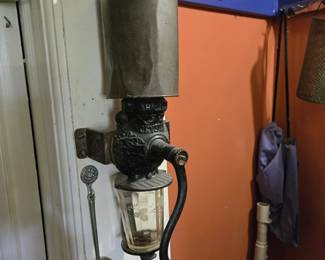 Vintage coffee grinder
