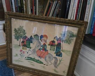 Theorem, "Girl on horse"