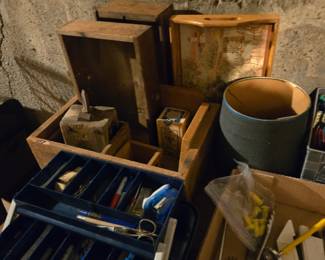 Wooden boxes