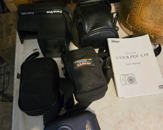 Assortment of cameras