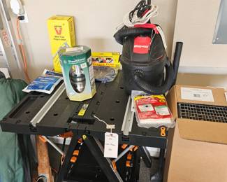 Great fold up work table