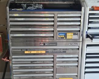 2 Kobalt tool cabinets