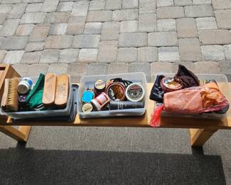 Shoe polish kits galore