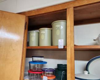 Vintage Tupperware including canister set